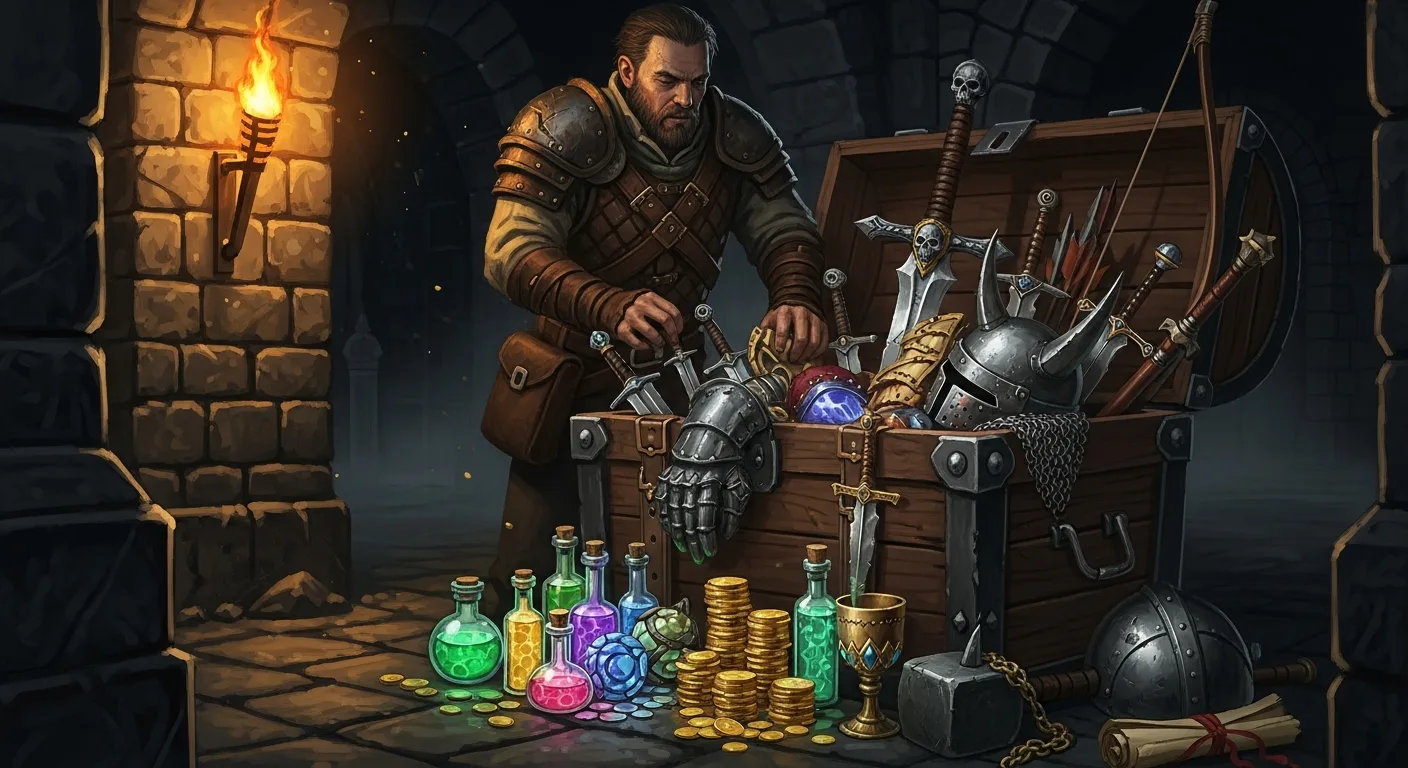 Manage Your Inventory in Trailborn RPG